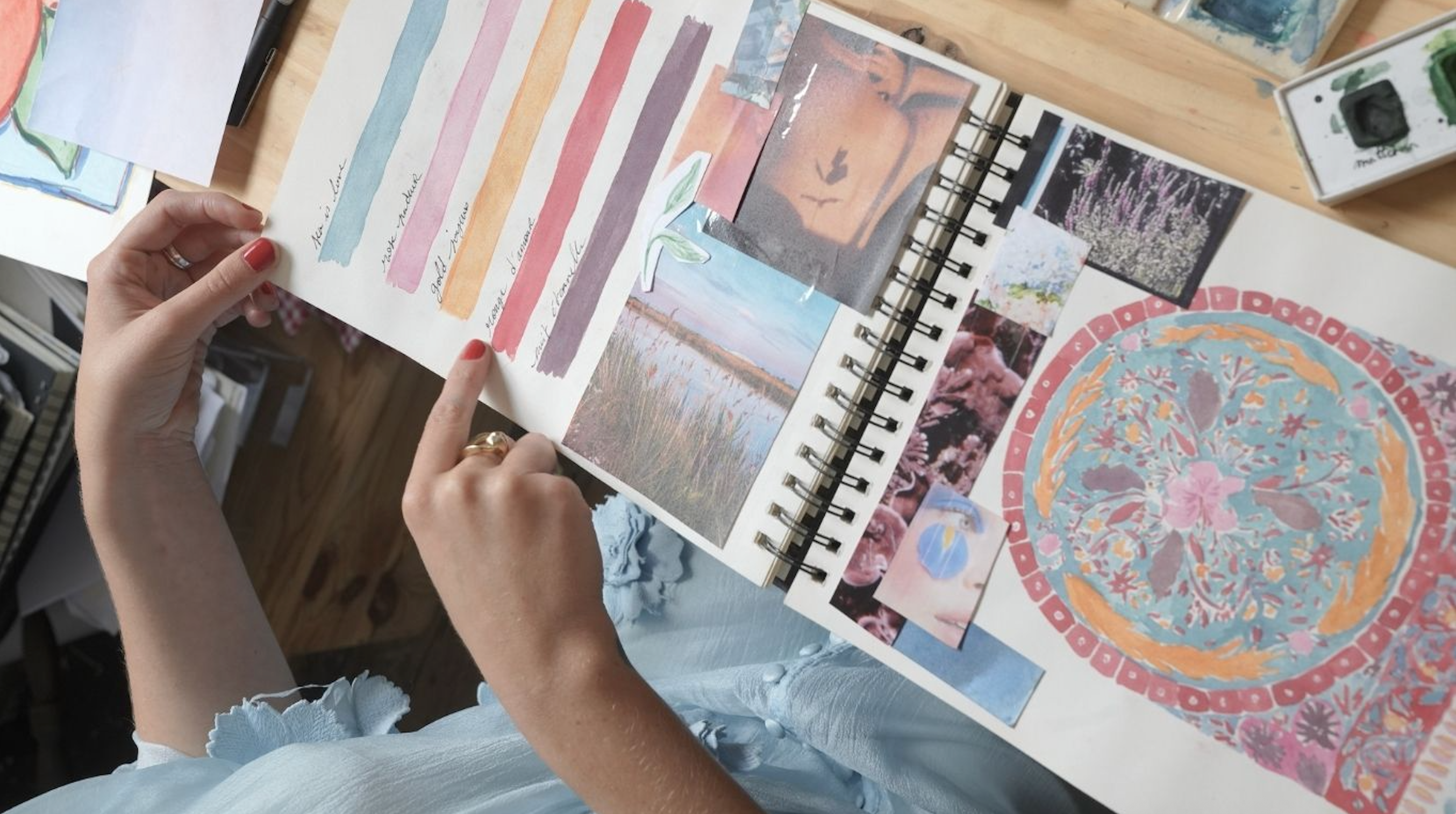 The Creation of the Fleur de Cajou Print