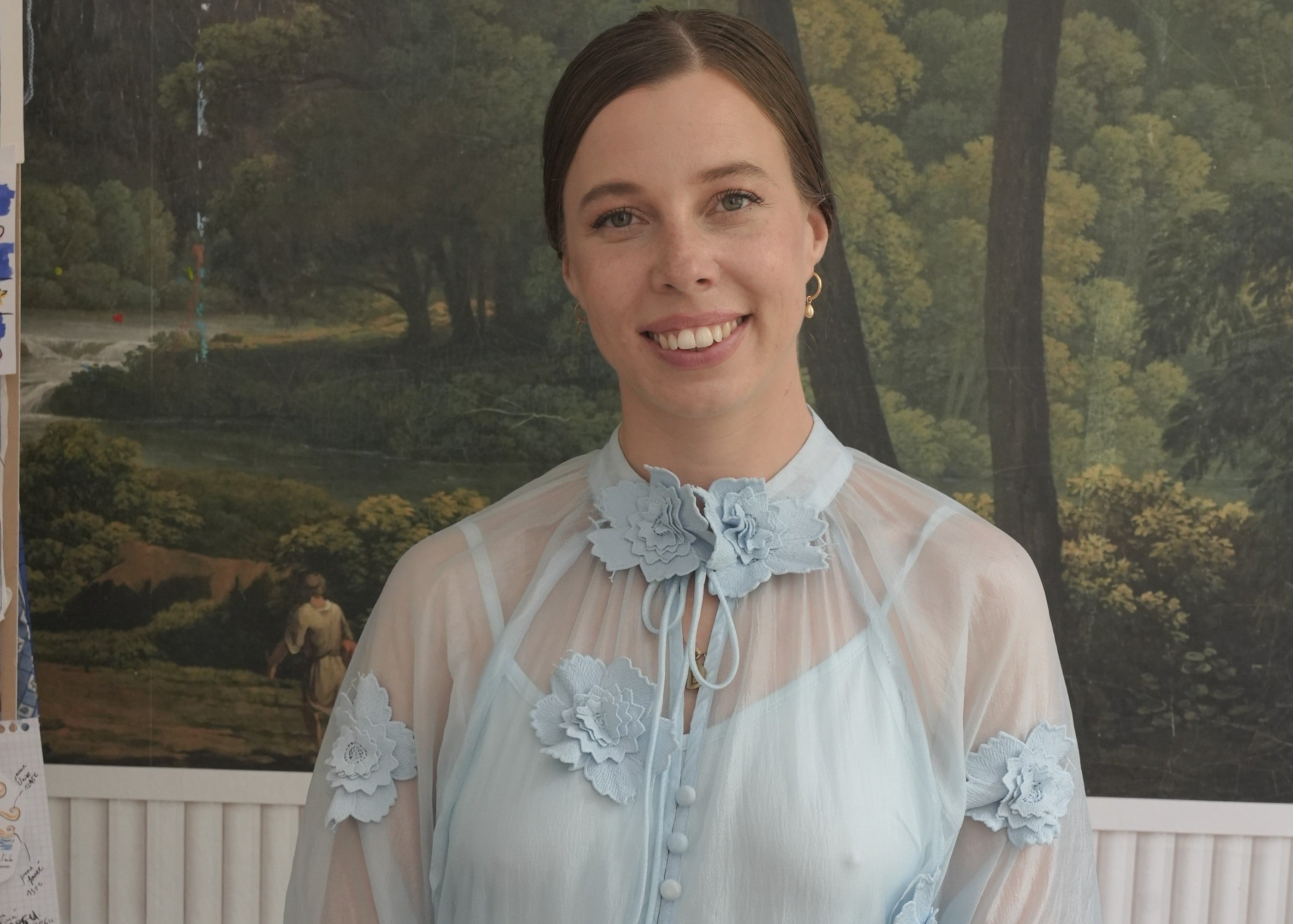 Maîwenn nicolas, the artist behind the first print for Maathi - fleur de cajou