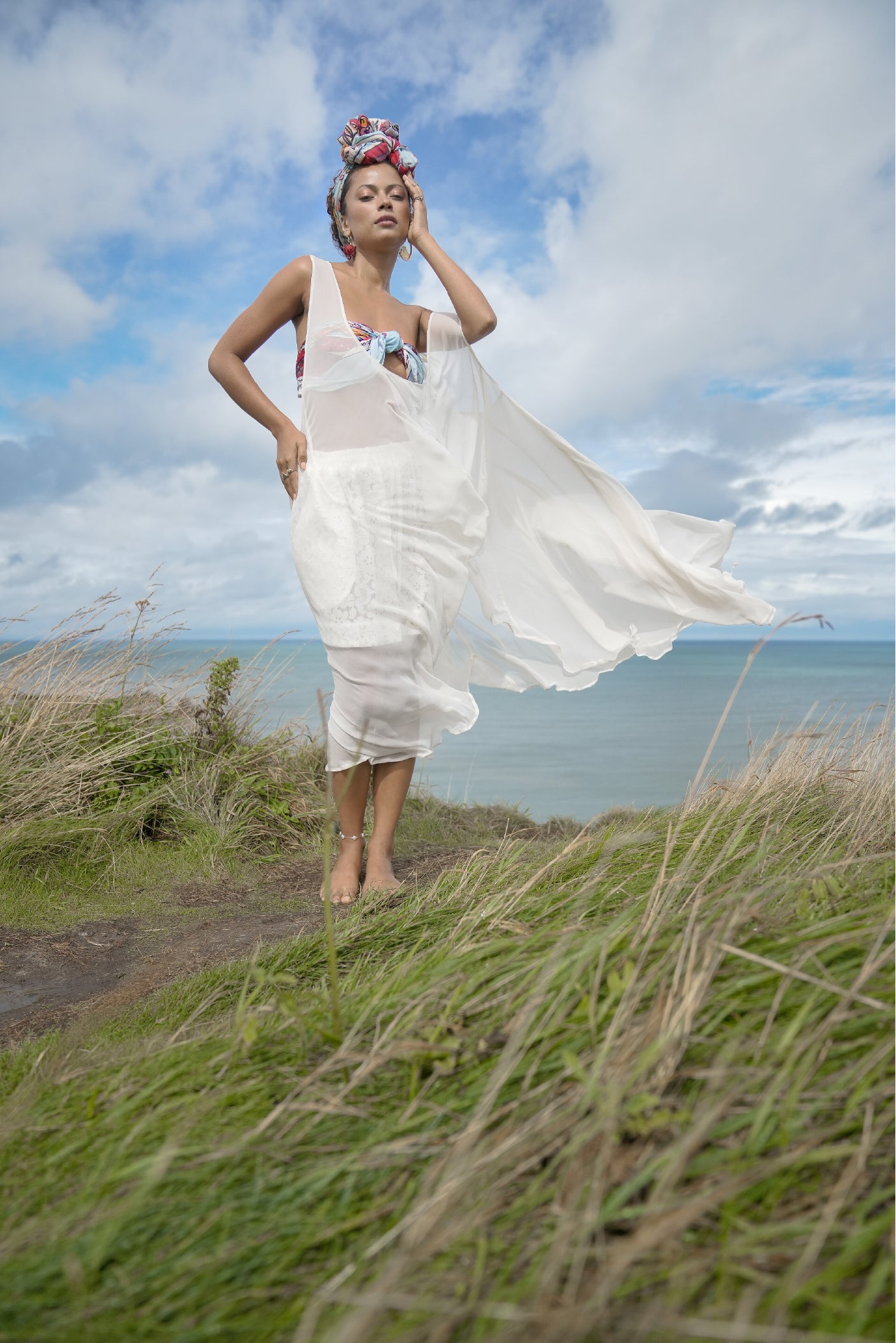 Mirage - Sheer Silk Overlay